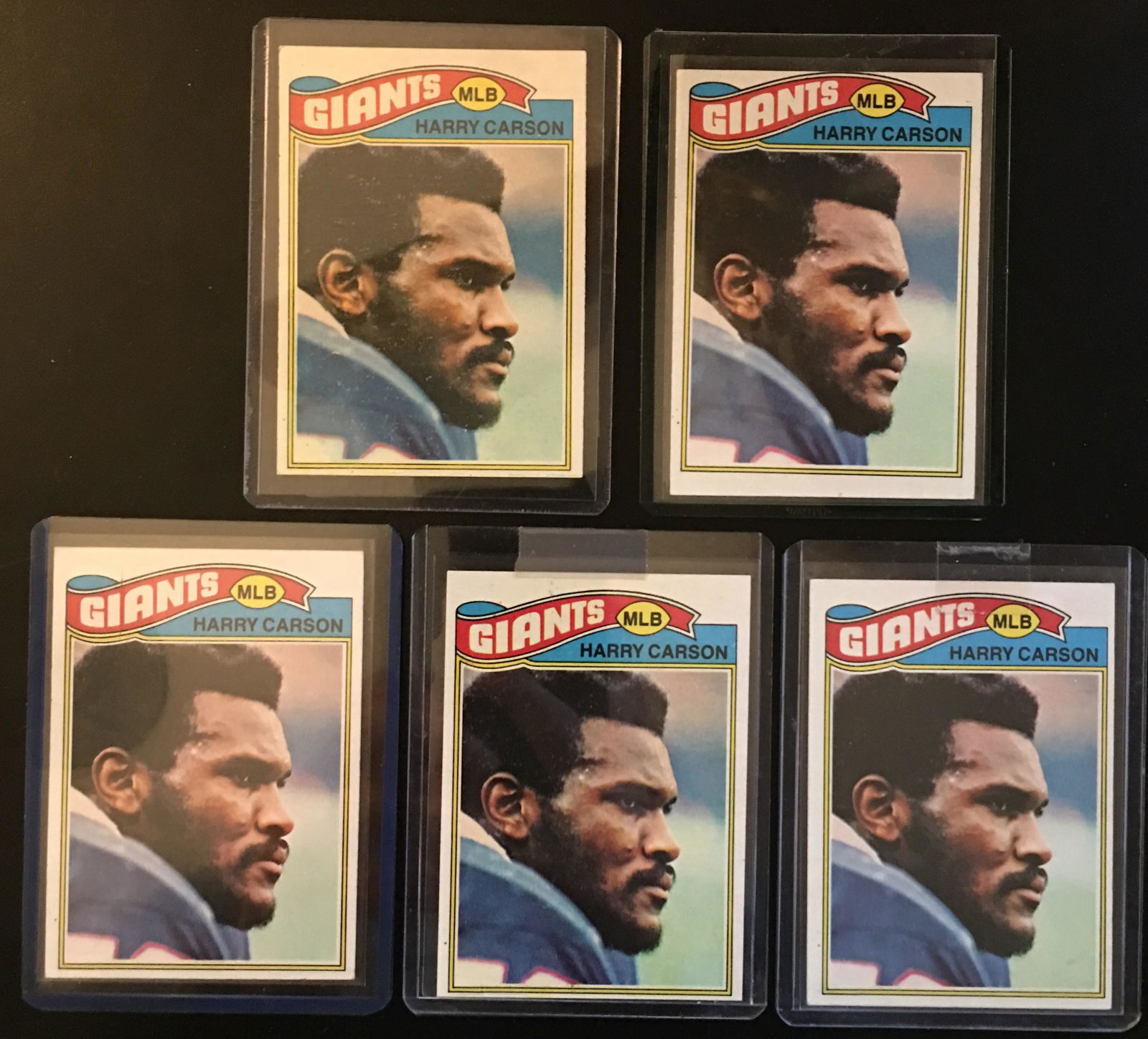 5- 1977 Topps 146 Harry Carson Football Cards (1 of 1)