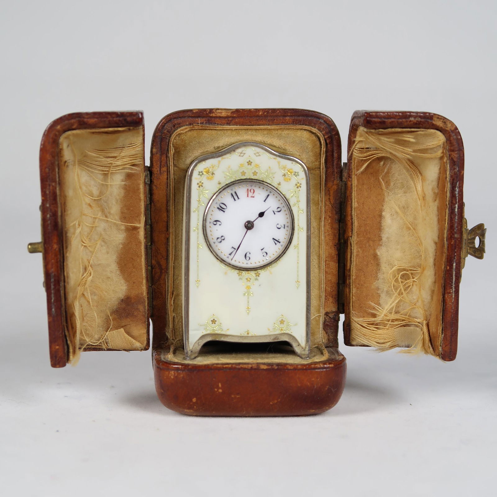 Swiss Valme Silver & Enamel Carriage Clock (1 of 20)