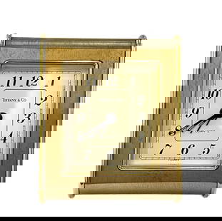 Tiffany & Co. Quartz Clock: Tiffany & Co. Quartz Clock