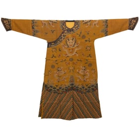 A RARE KESI EMBROIDERED DRAGON ROBE