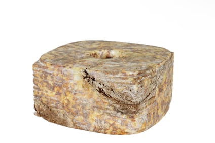 A CHINESE JADE CARVING OF CONG