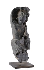 A GANDHARA SCHIST CARVING OF BODHISATTVA