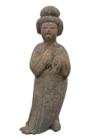 CHINESE POTTERY FIGURE