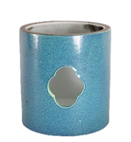 ROBINS EGG BLUE GLAZED PORCELAIN CENSER