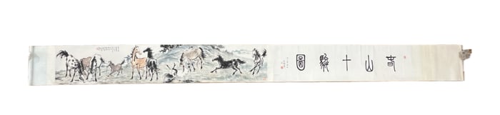 CHINESE SCROLL PAINTING