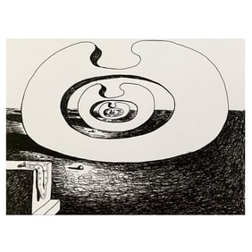 THE MONTRE MOLLE BIOMORPHIQUE SIGNED SALVADOR DALI