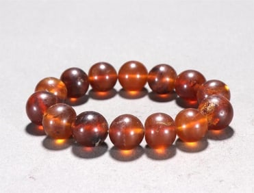 AMBER BEAD BRACELET