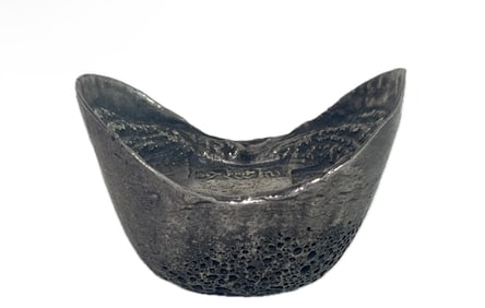 A CHINESE SILVER INGOT