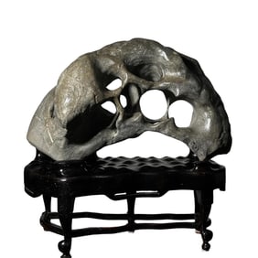 TAIHU SCHOLAR’S ROCK WITH MULTIPLE PERFORATIONS