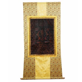 A TIBETAN THANGKA OF AMITAYUS