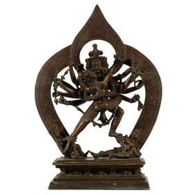 A TIBETAN COPPER ALLOY CHAKRASAMVARA