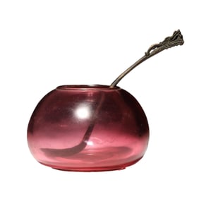 A PEKING GLASS WATERPOT