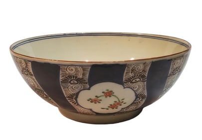 UNUSUAL CHINESE PORCELAIN 19TH CENTURY LARGE BOWL