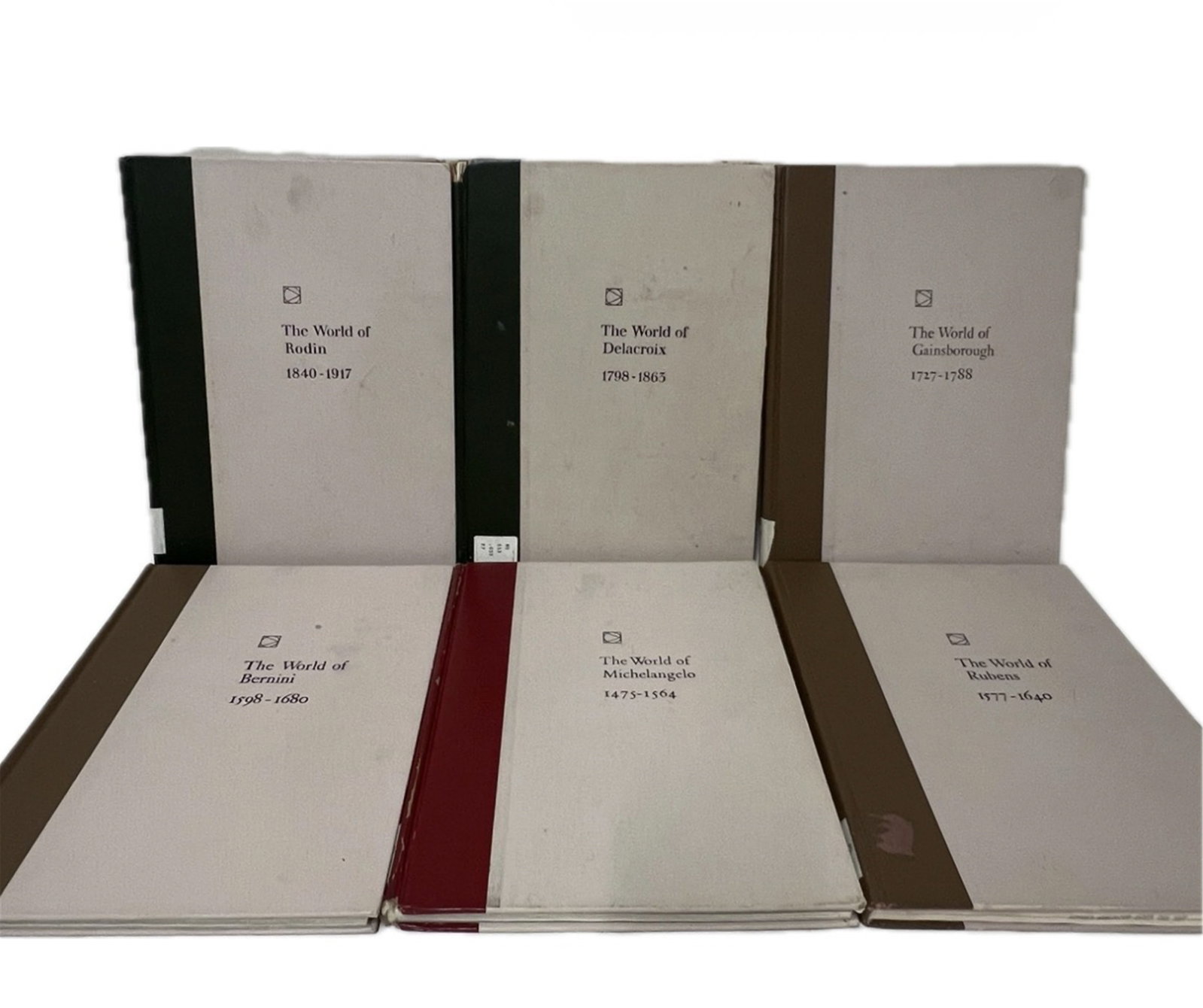 SERIES OF 6 BOOKS OF OLD MASTERS: SERIES OF 6 BOOKS OF OLD MASTERS FROM NEW YORK COLLECTOR. DIMENSION: A LIST OF RECOMMENDED THIRD-PARTY SHIPPER IS AVAILABLE UNDER SHIPPING INFORMATION. PLEASE FEEL FREE TO CONTACT THEM FOR A QUOTE.