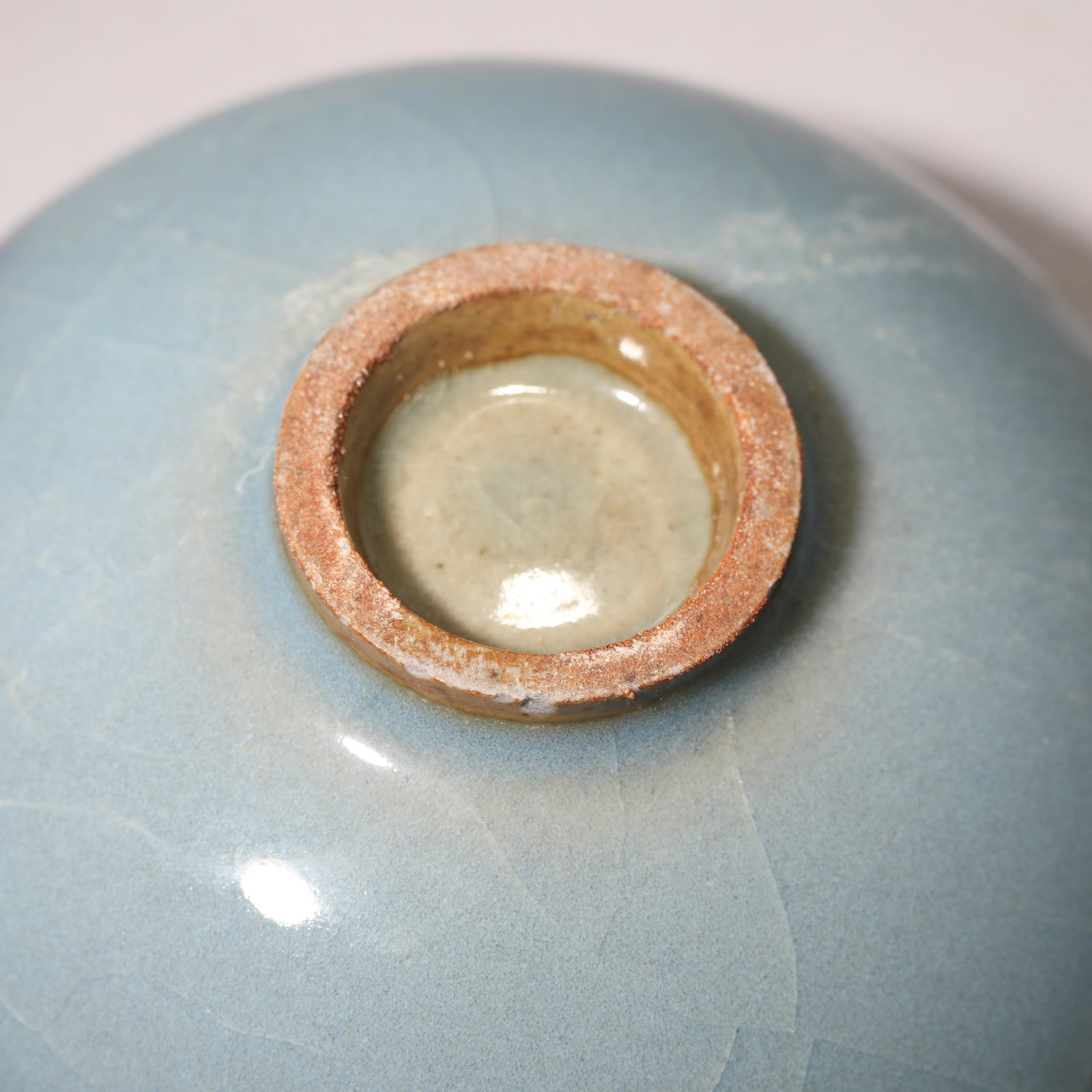 A JUN-WARE TEA CUP - 5