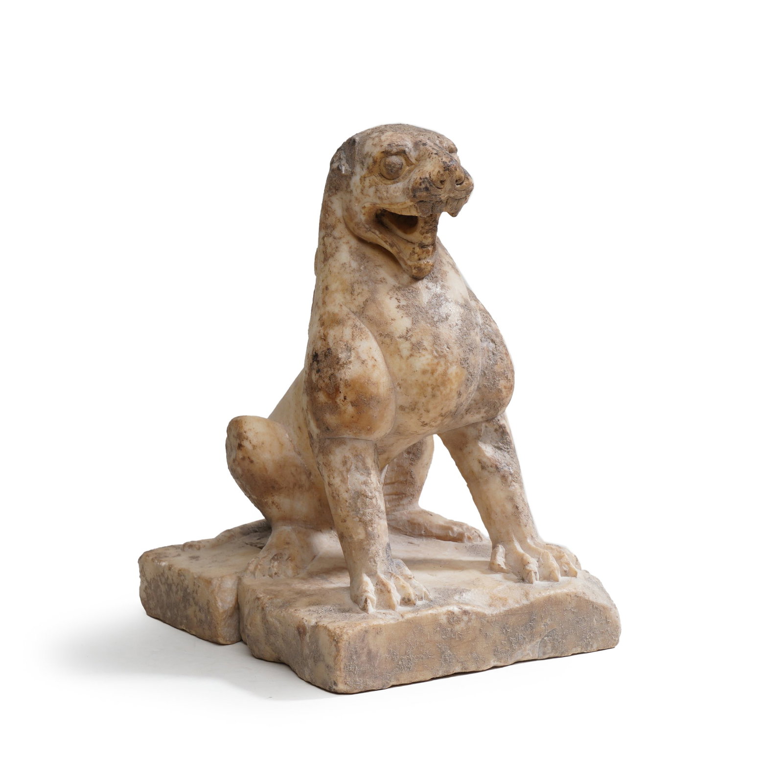 A CARVED STONE FELINE (1 of 10)