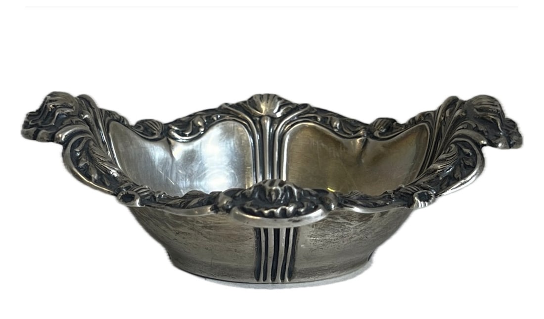 A ART NOUVEAU STERLING SILVER BOWL MARKED "951" (1 of 9)