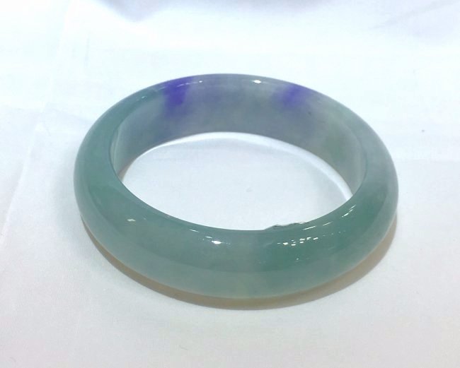 Natural Untreated Jadeite Jade Bangle (1 of 4)