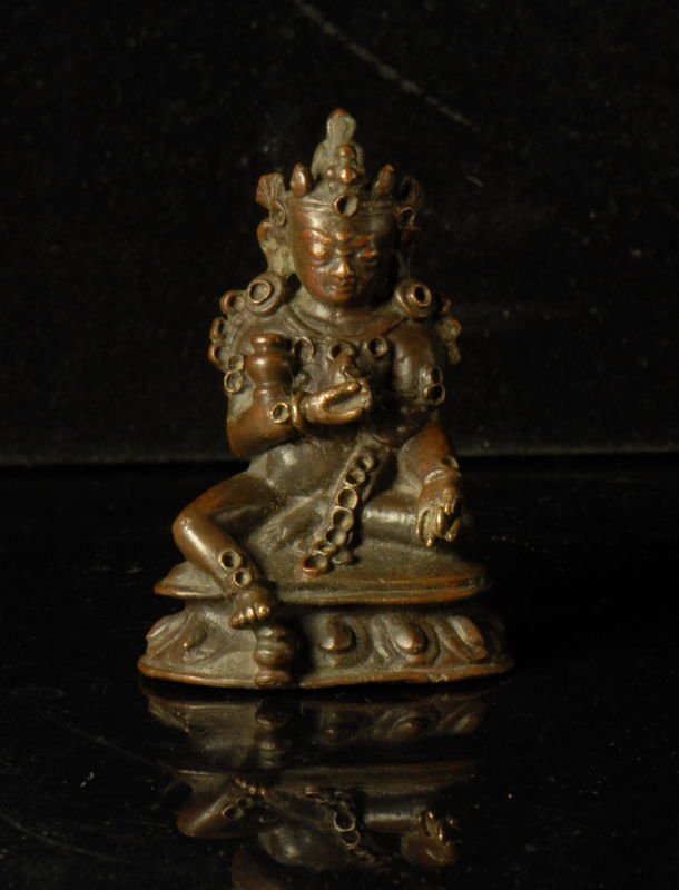 A Chinese/Tibetan Bronze Figure (1 of 4)