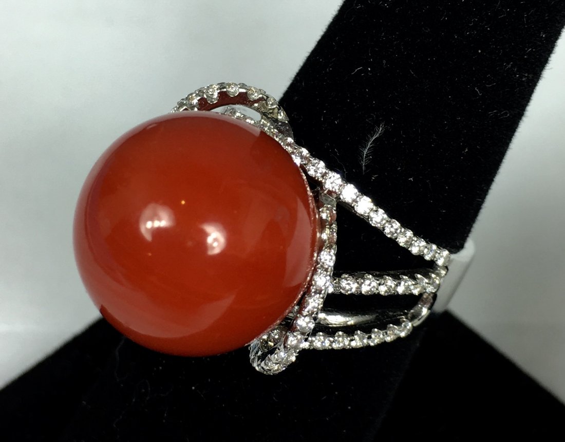 Large Natural Coral Ring (1 of 3)