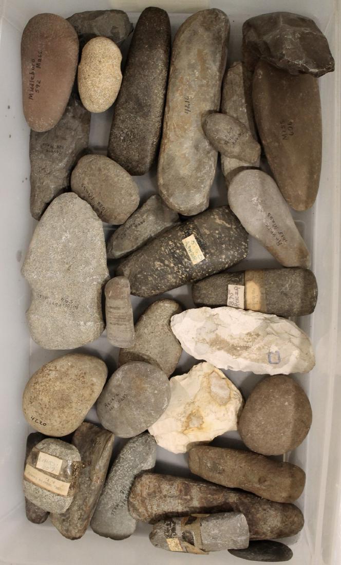 Collection of American Indian Stone Tools (1 of 5)