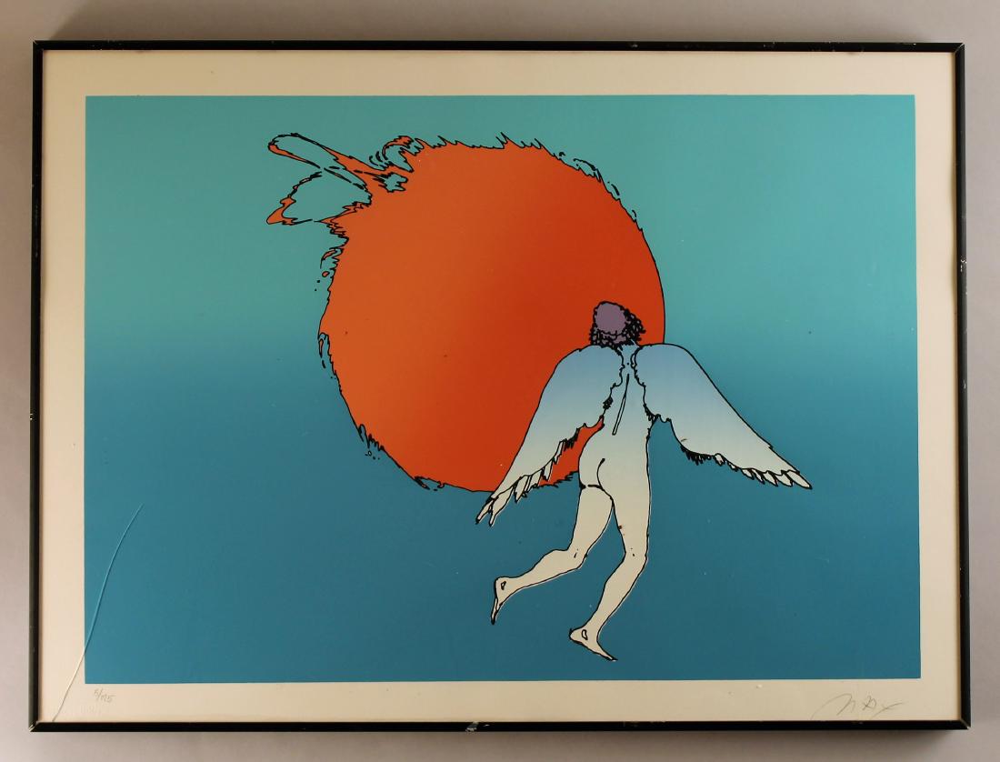 Peter Max Icarus Print Signed and Numbered (1 of 6)