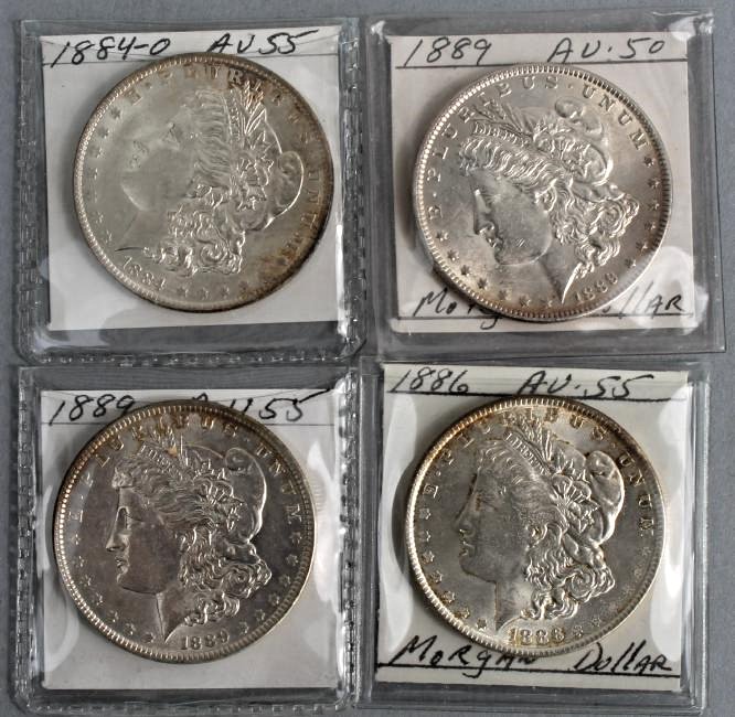 4 Morgan Dollars (1 of 2)