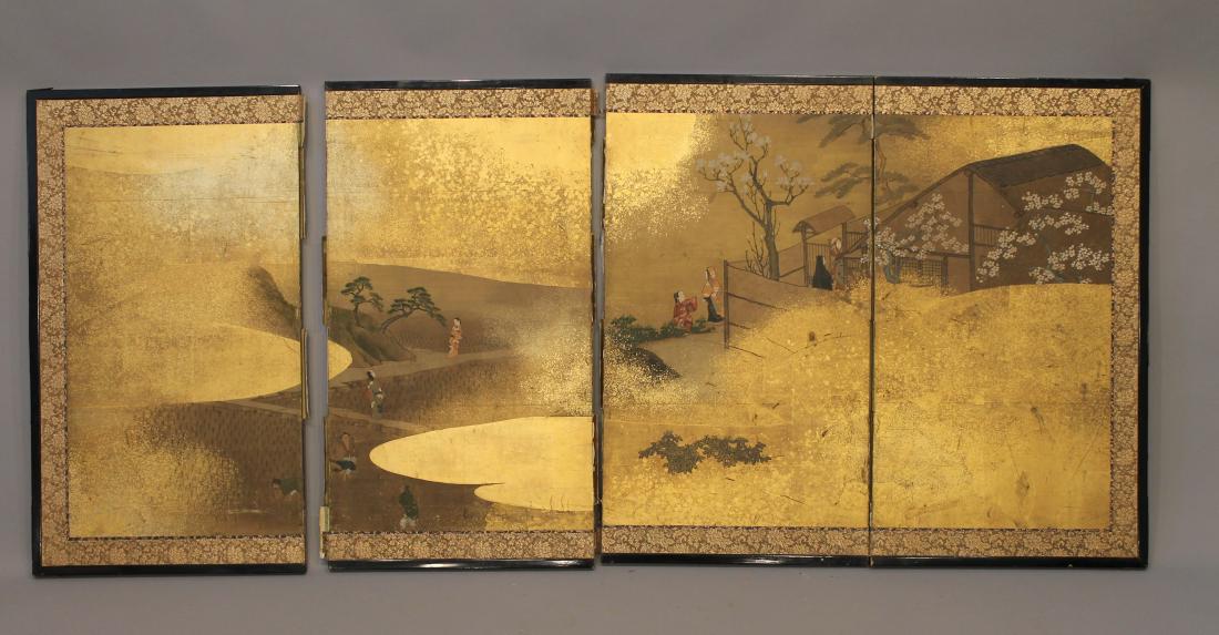 19th/20th Century Japanese Paper Screen (1 of 6)