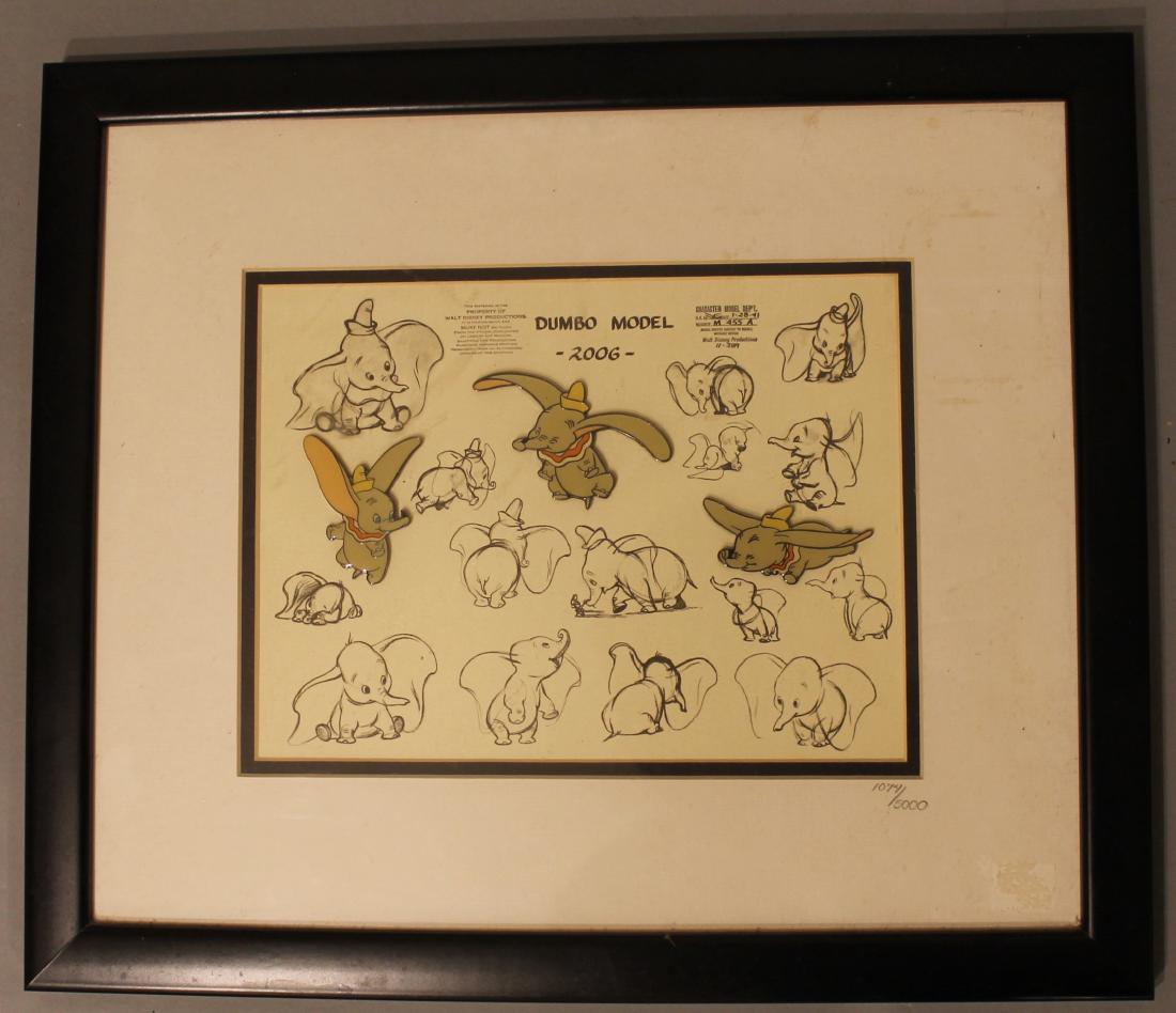 Dumbo 60th Anniversary Model Sheet Pin Set (1 of 4)