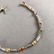14K White/Yellow Gold Bracelet w/ Gemstones