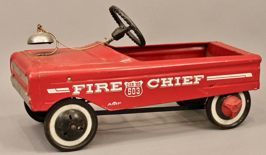 Antique Pedal Car Fire Chief Antique Cars Blog