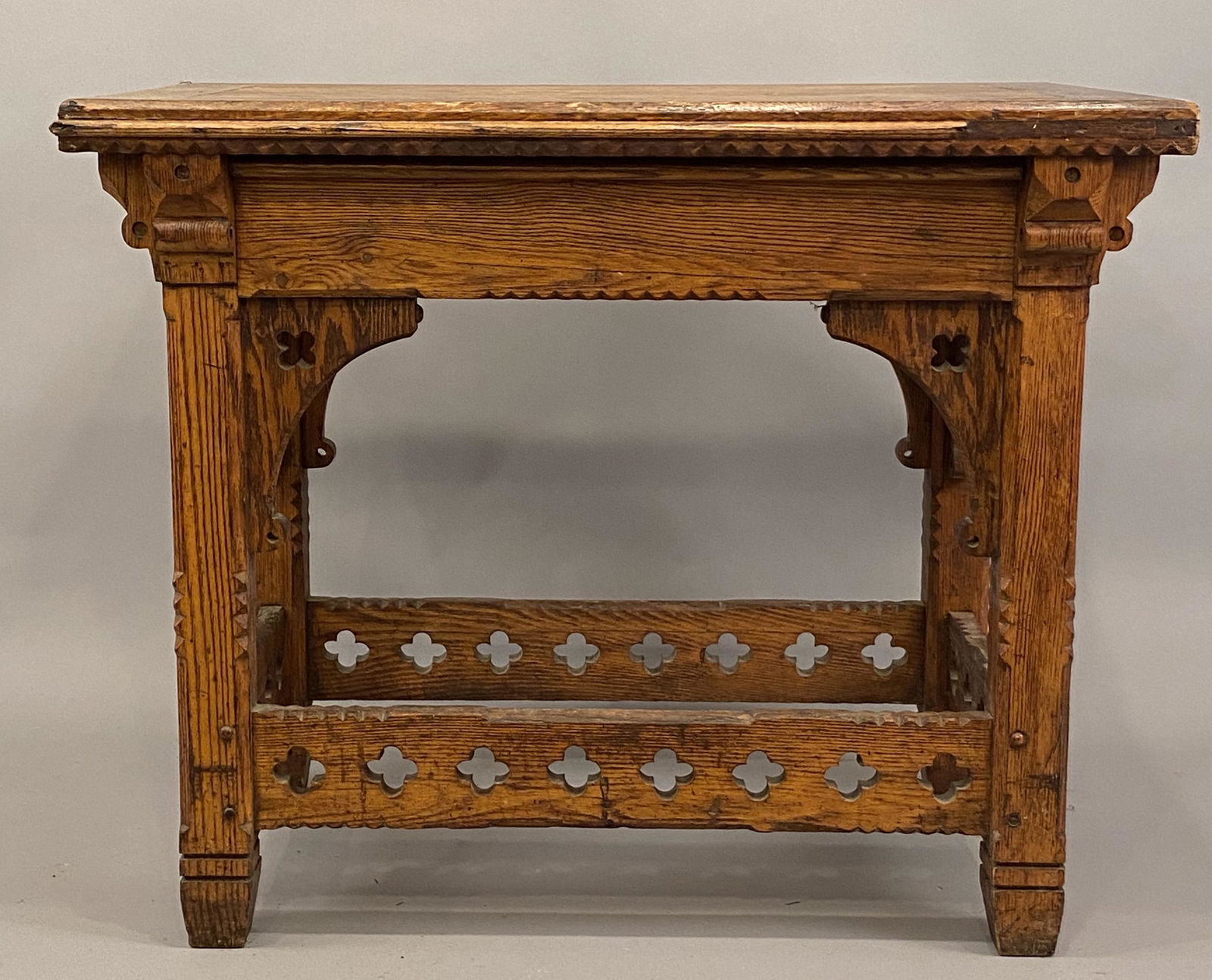 Oak Library Table (1 of 7)