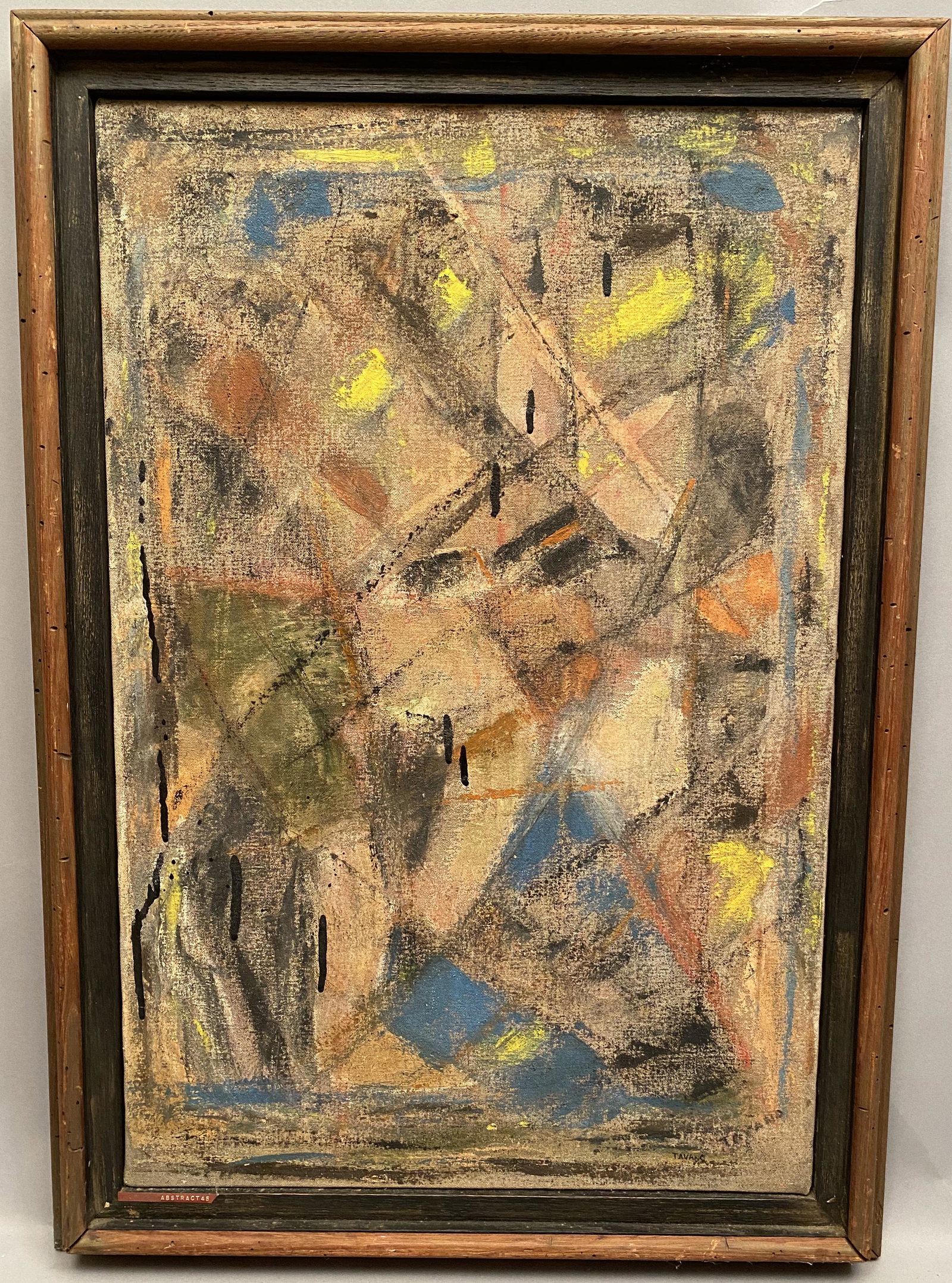 Abstract O/C signed Tavano (1 of 5)