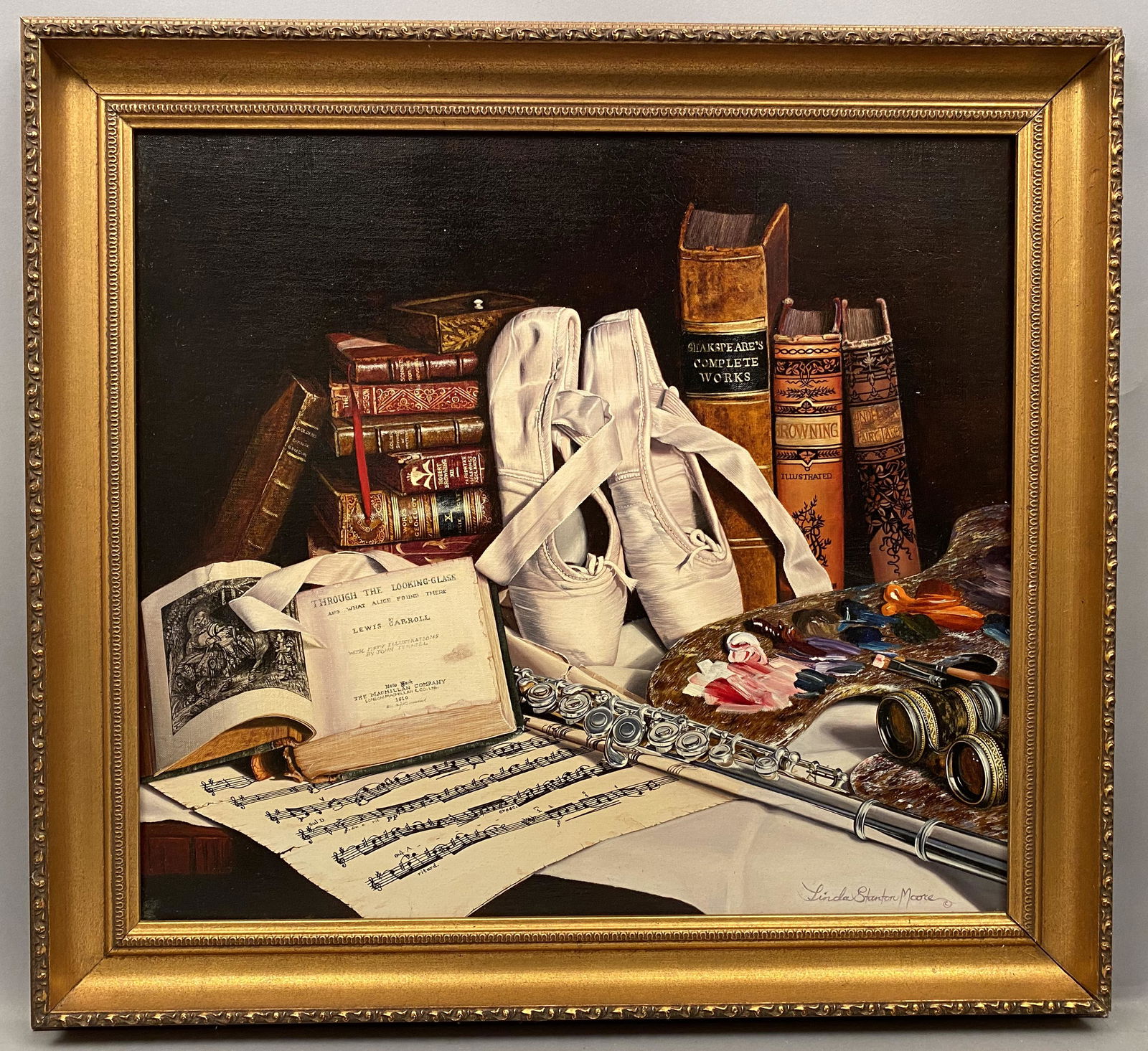 Linda Stanton Moore "arts" Still Life O/C (1 of 6)