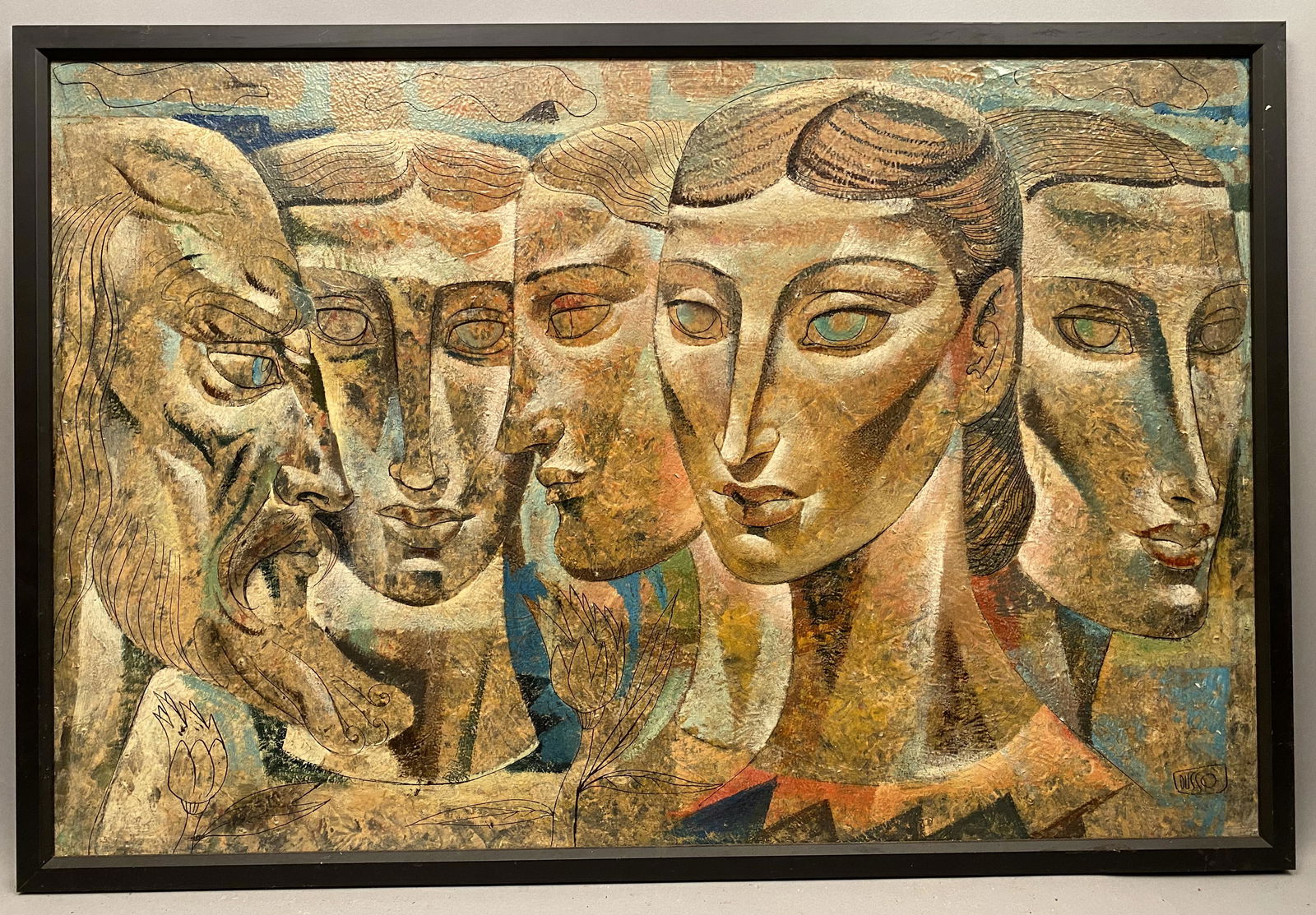 Dusso Abstract 5 Faces (1 of 5)