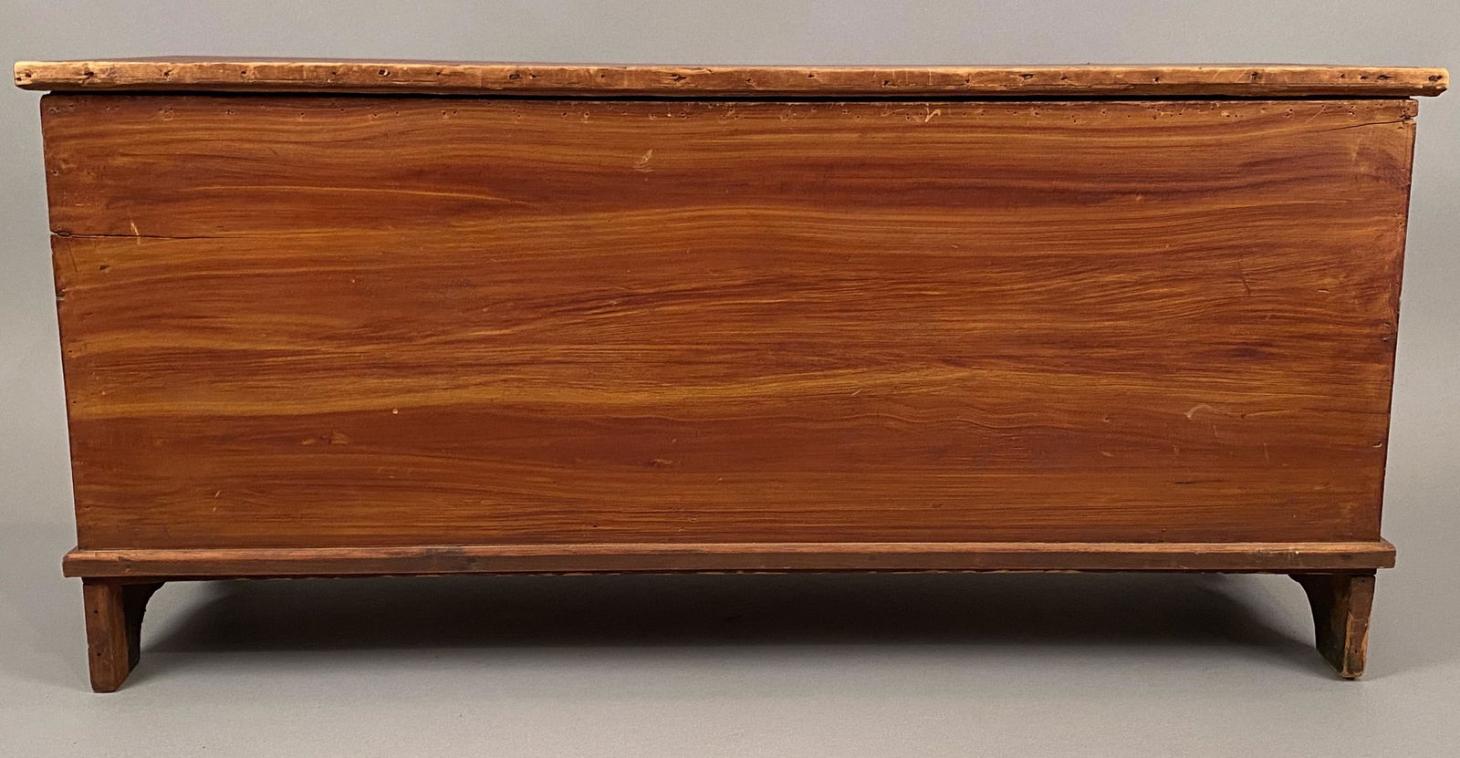 Paint Decorated Six Board Chest (1 of 9)