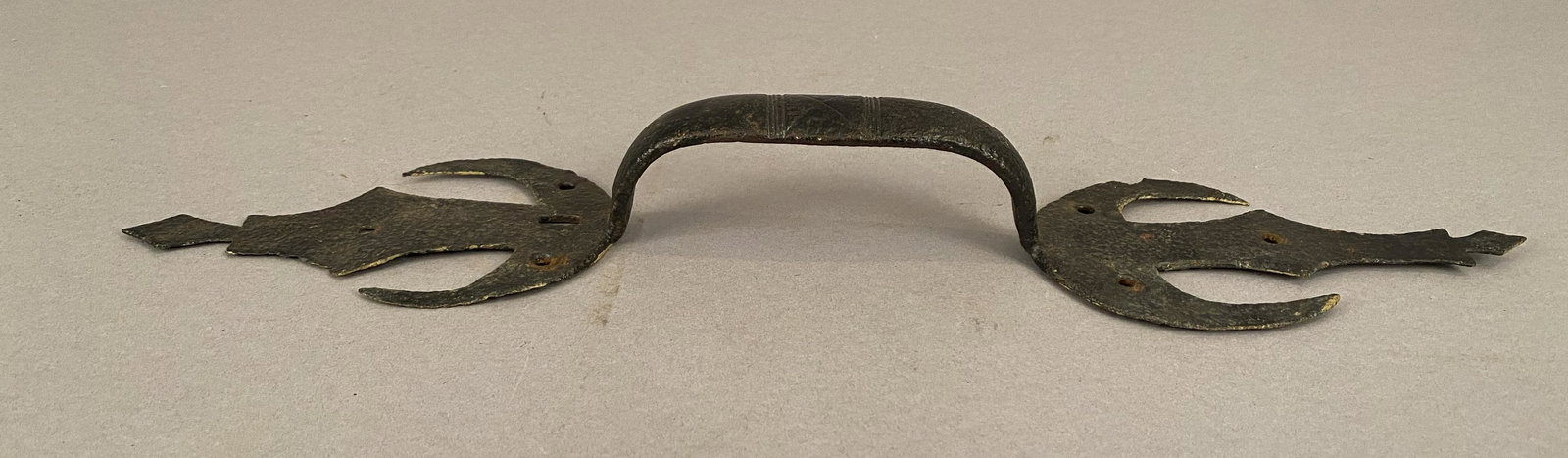 18th C Wrought Iron Door Latch (1 of 5)