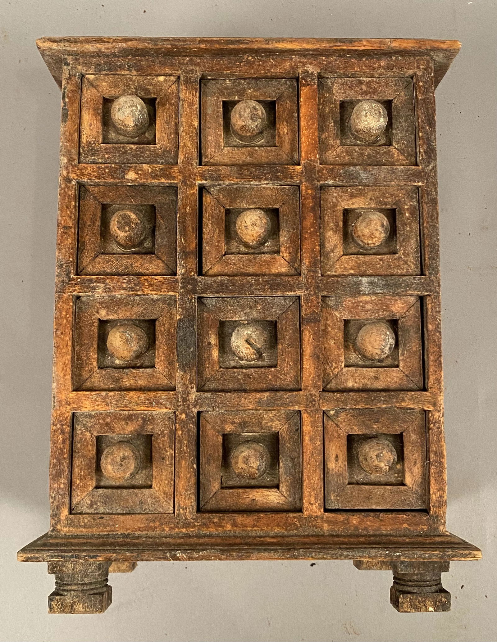 Miniature 12 Drawer Apothecary Chest in Paint (1 of 8)