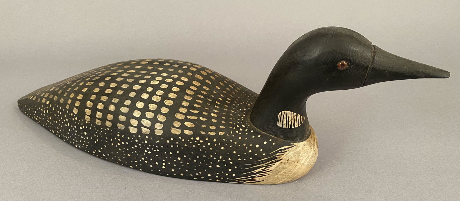 Loon Decoy-"Wooden Life, Kennebunk Maine" (1 of 7)