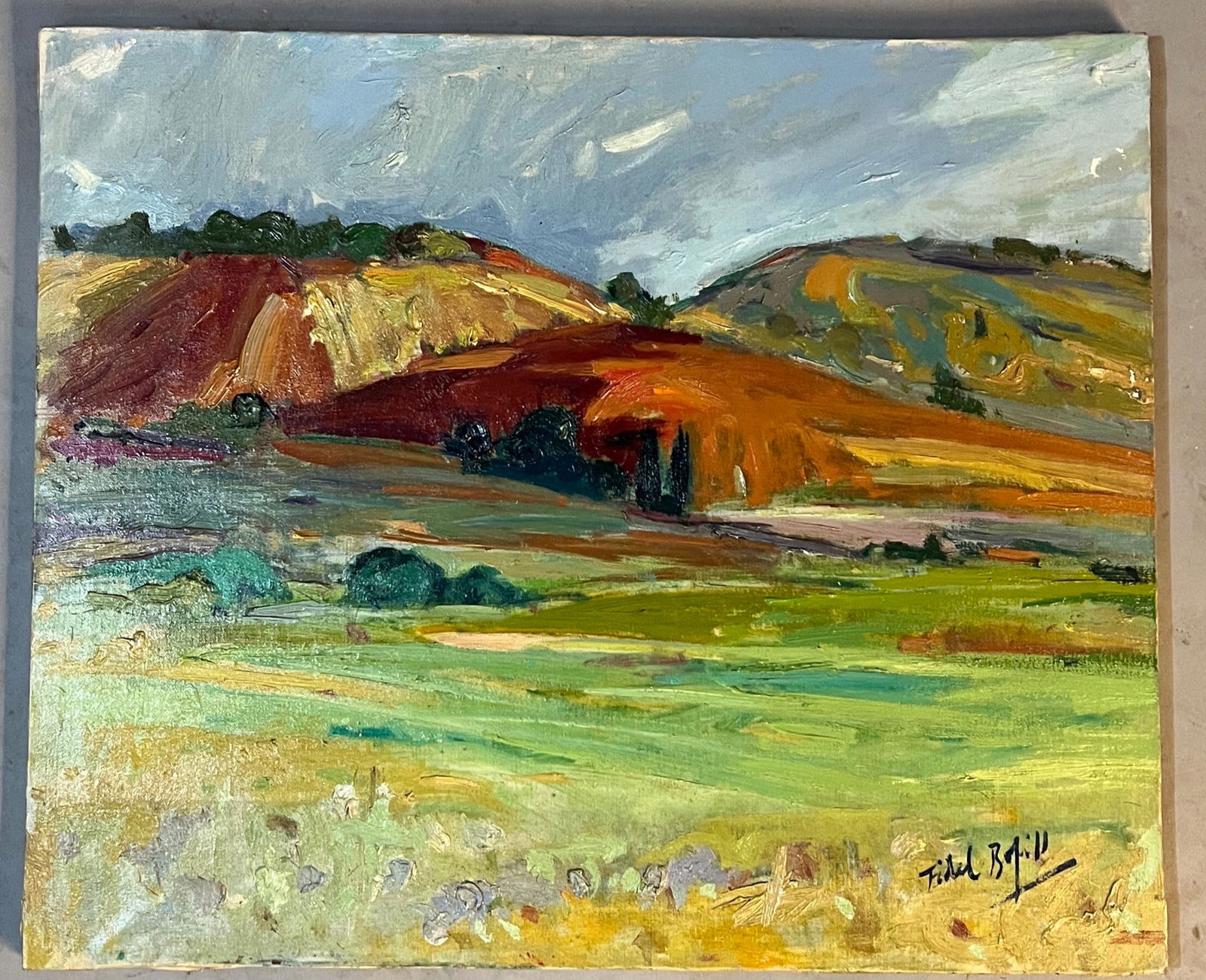 Fidel Bofill Impressionist o/c VILLAPROVIANO (1 of 5)