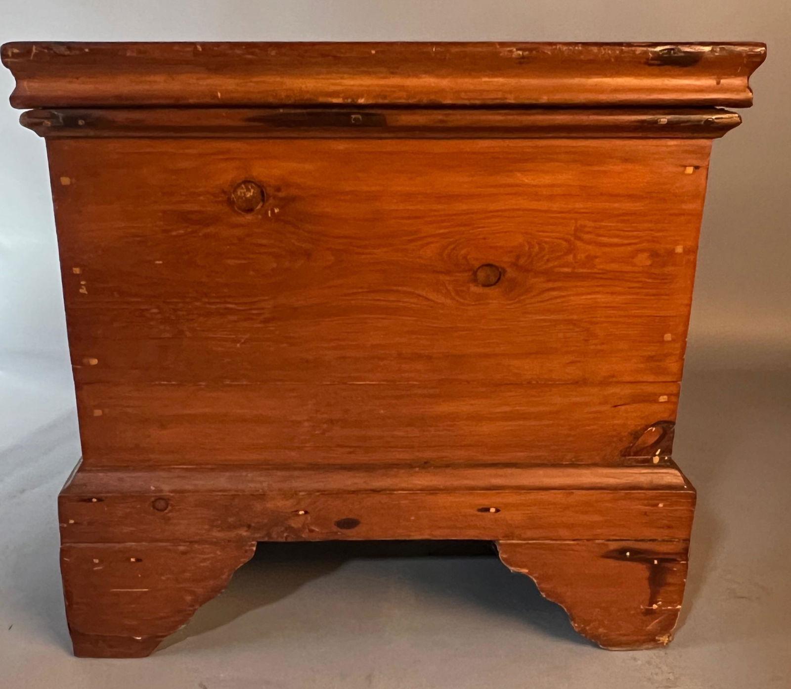Small Antique Chest with Tin Lining (1 of 7)
