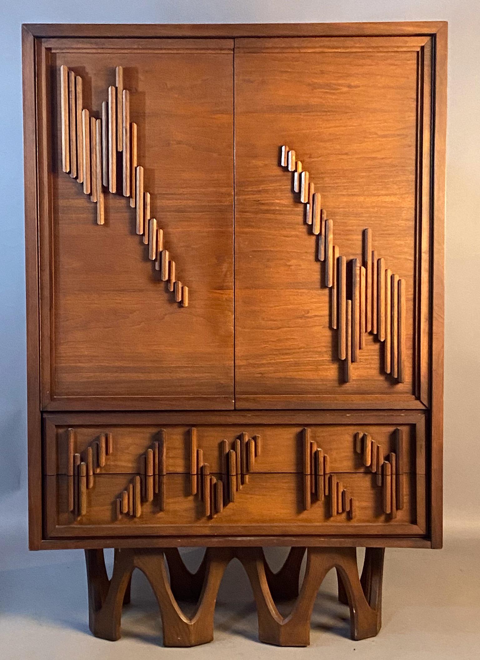 Mid Century Modern Paul Evans Style Berman Bros Bedroom Set (1 of 19)