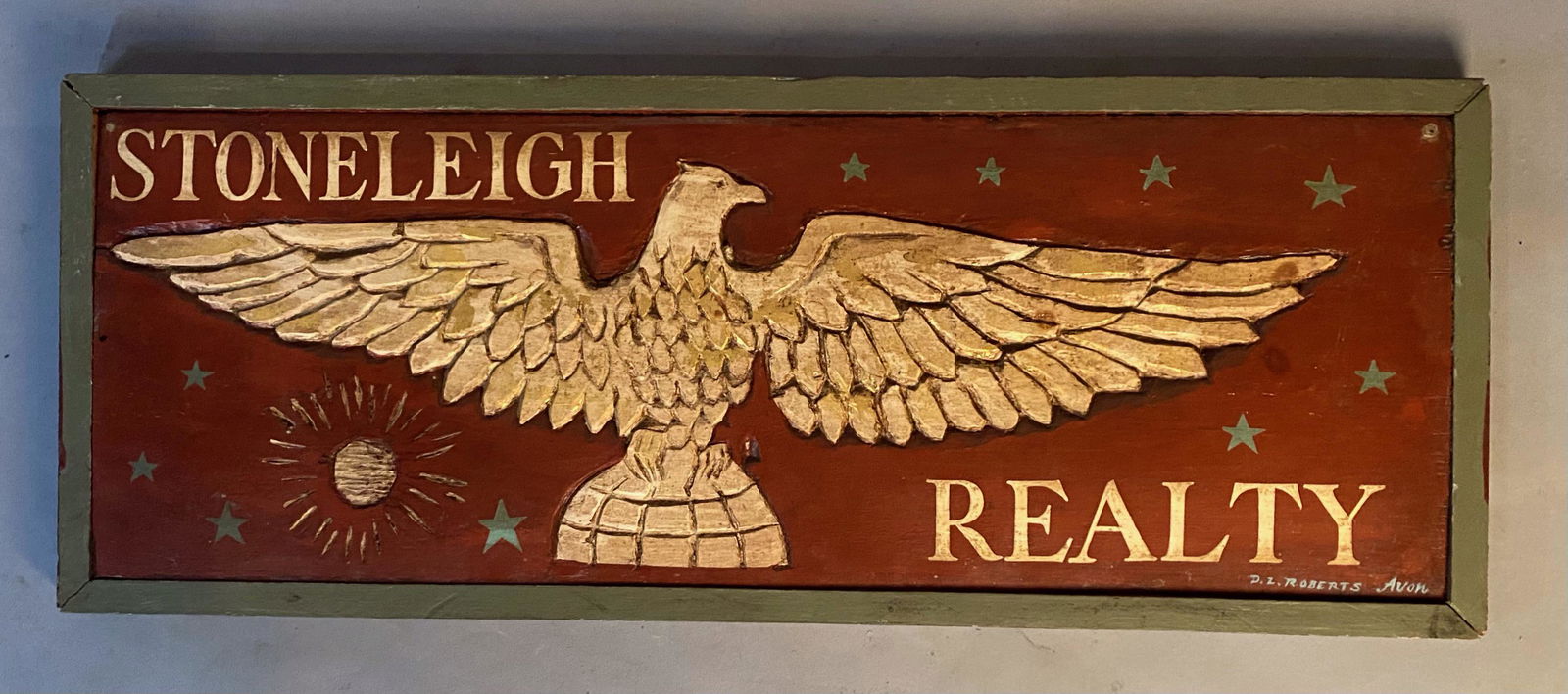 Stoneleigh Realty Sign w Eagle (1 of 6)