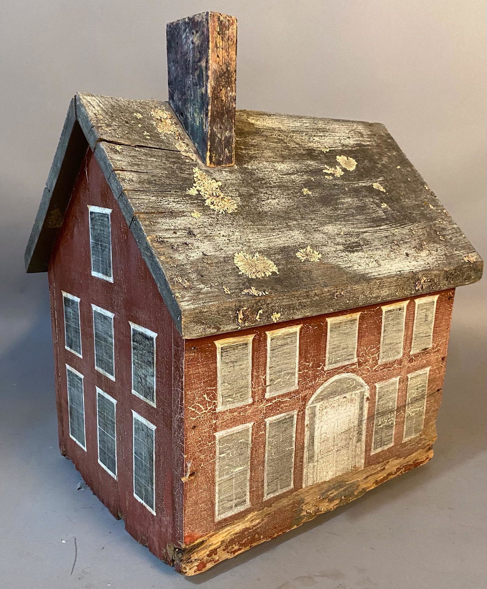 18th c Style House Model Original Finish (1 of 9)