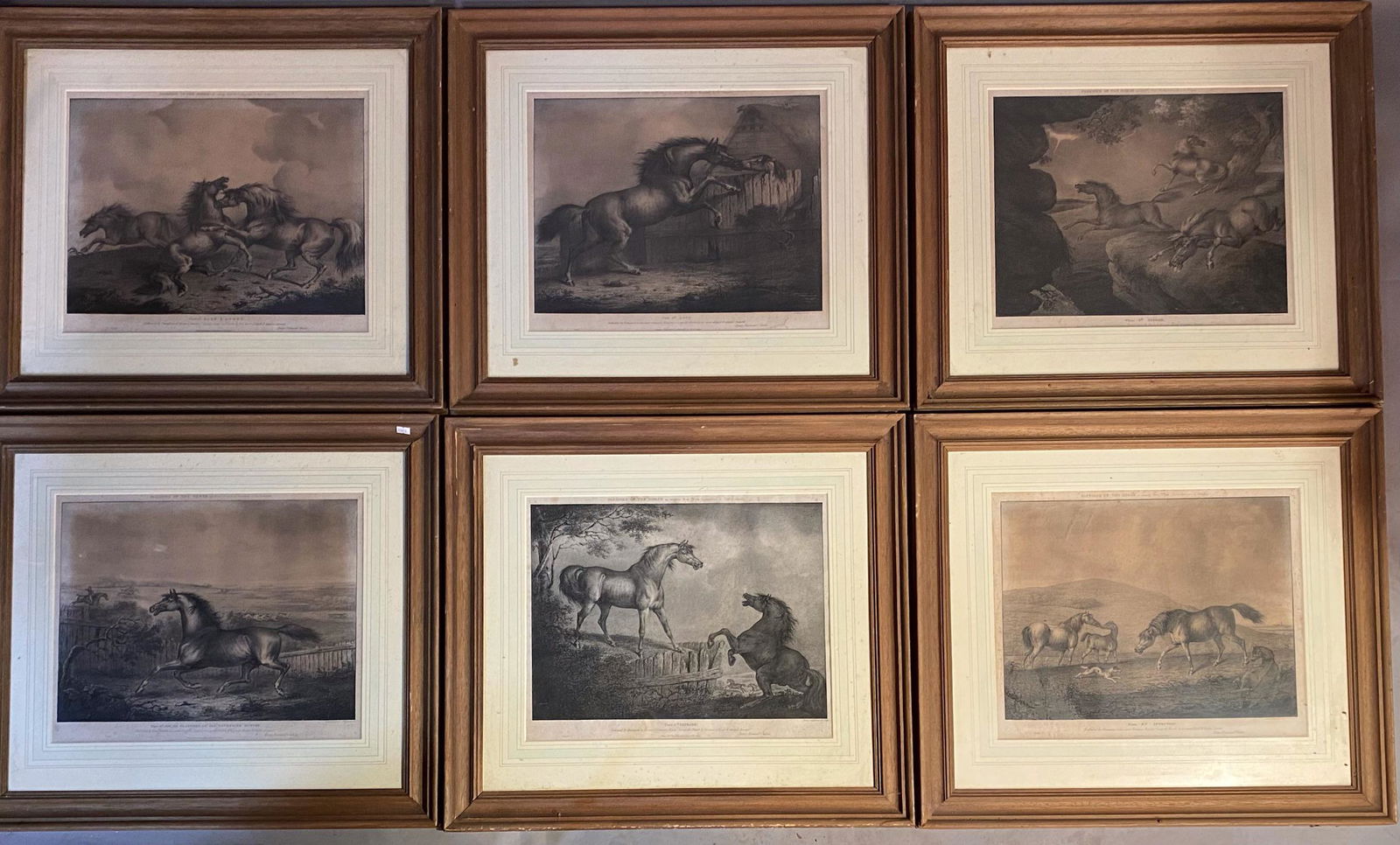 Set of 6 Antique Henry Barnard Chalen Engravings (1 of 15)