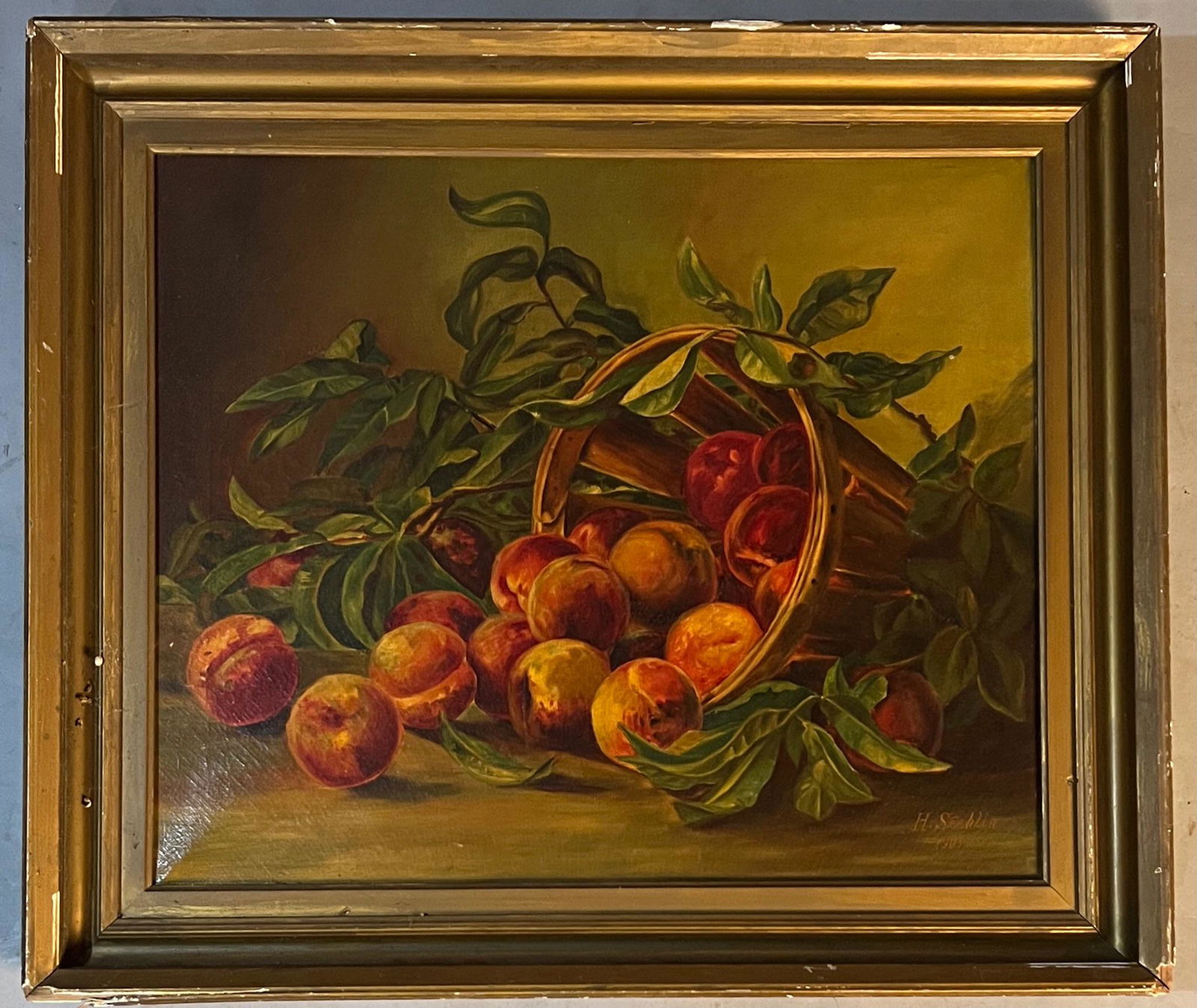 H. Stehlin Still Life Peaches (1 of 5)