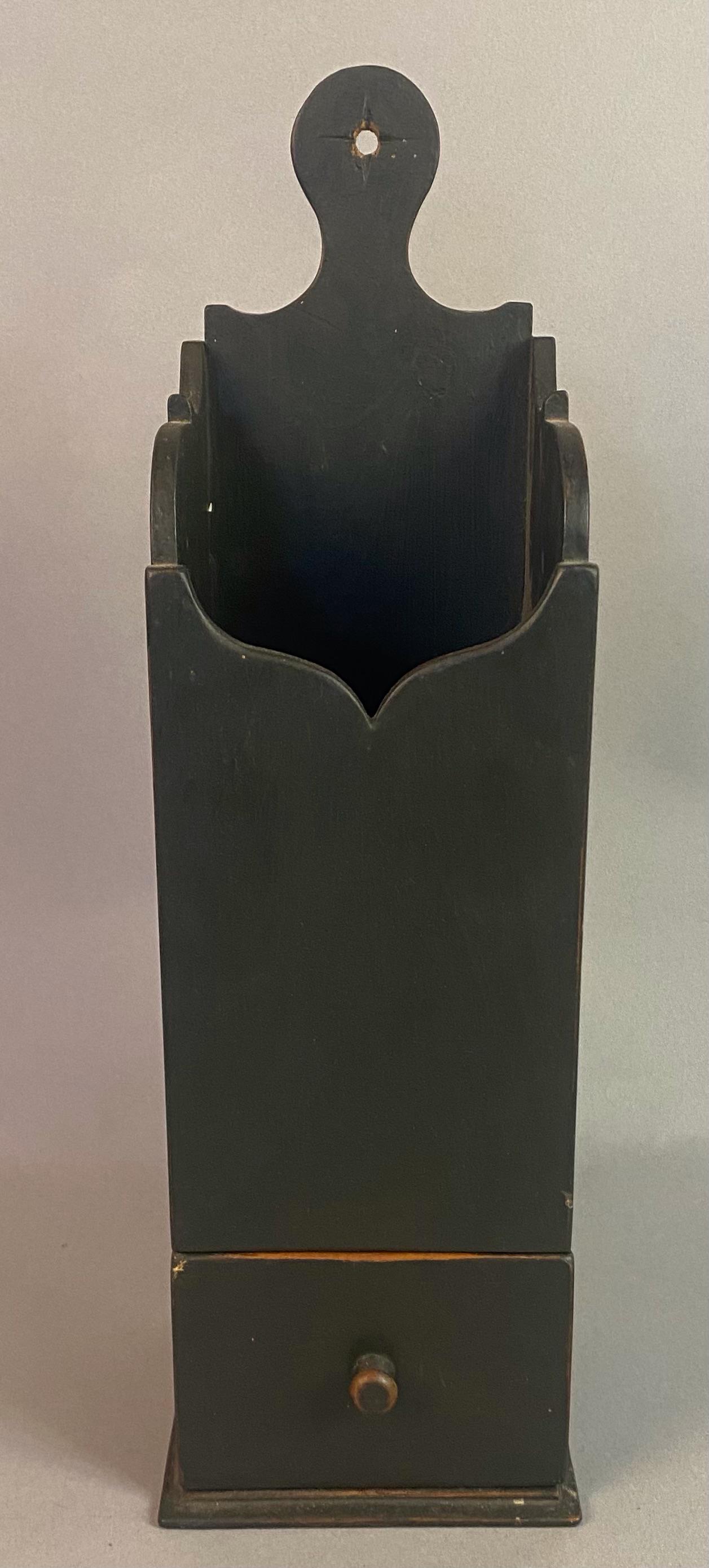 Reproduction Pipe Box in Green Paint: Reproduction pipe box in green paint.