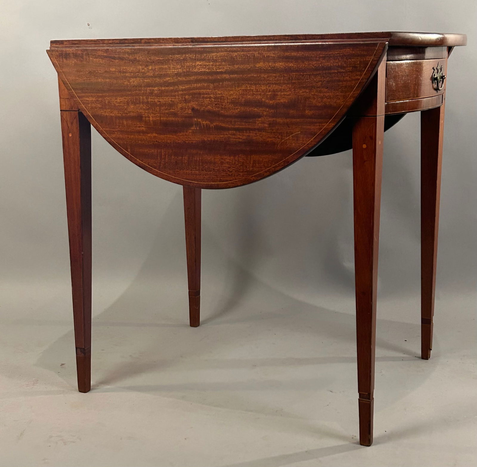 Early 19th C Inlaid Pembroke Table (1 of 7)