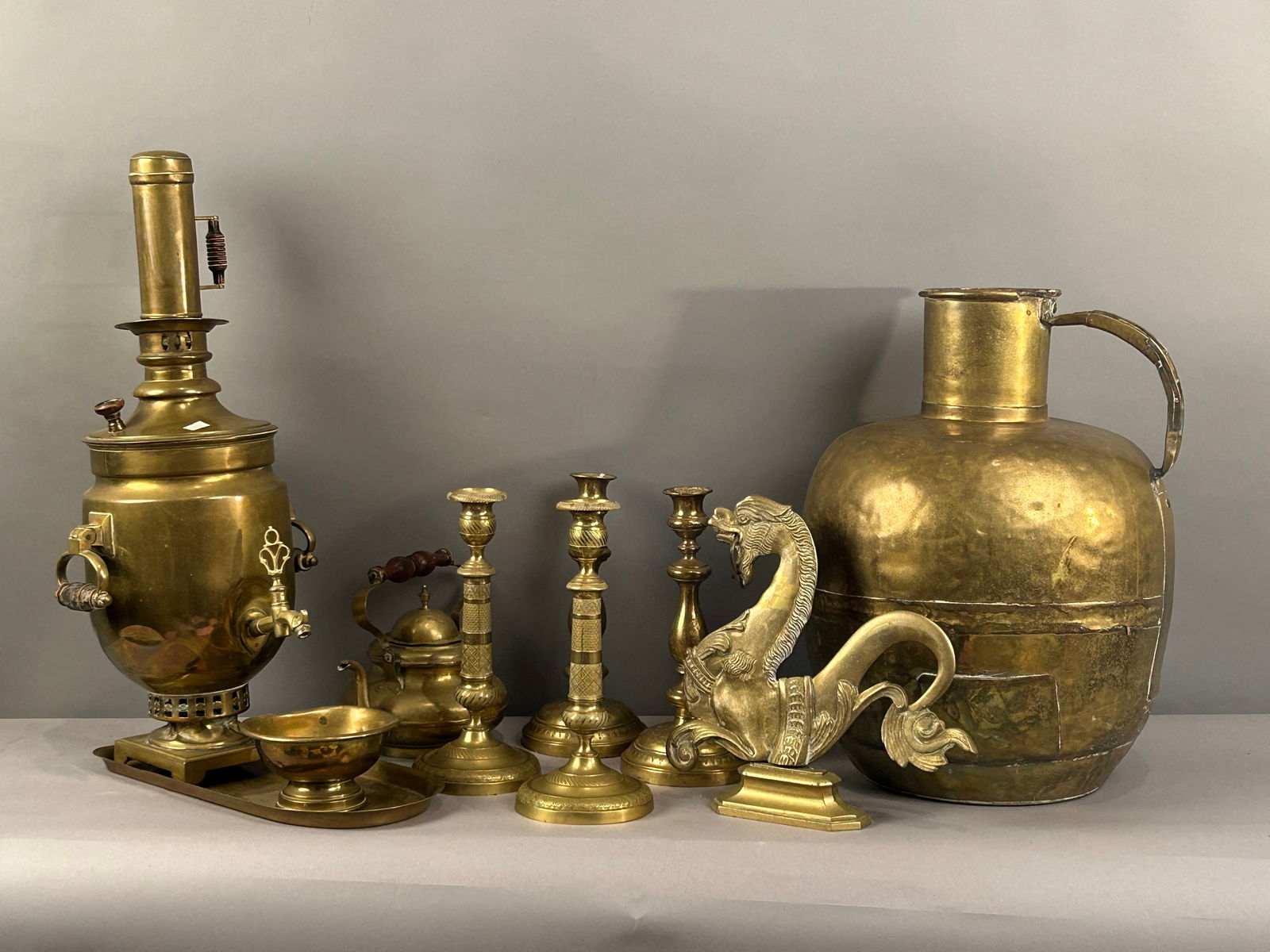 6 pcs Brass Inc Samovar (1 of 6)