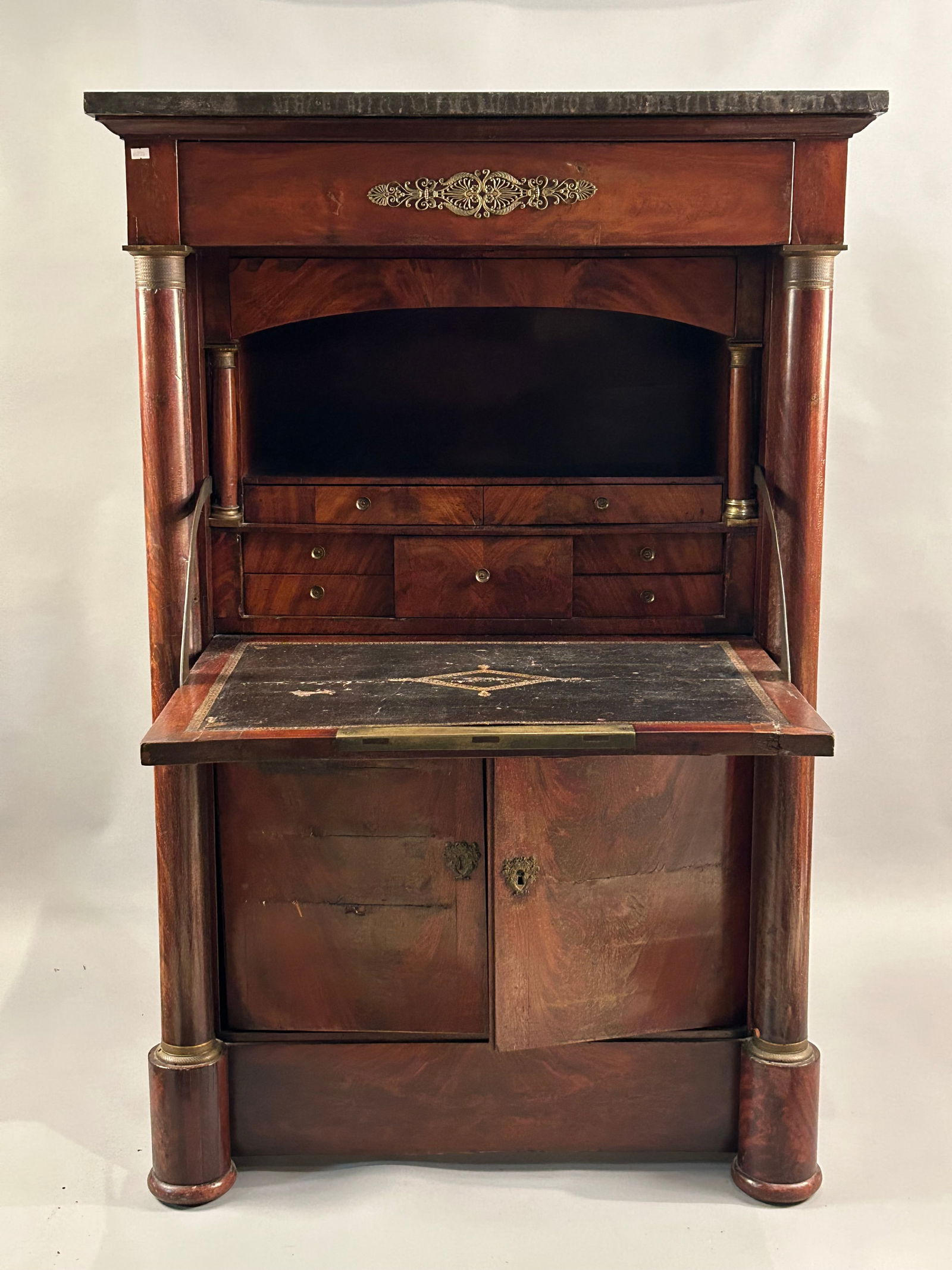 Empire Fall Front Secretary Desk (1 of 7)